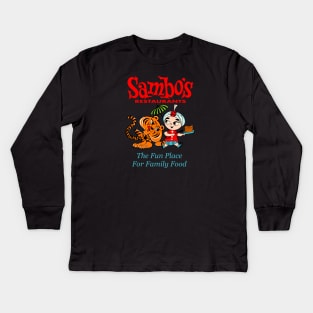 sambo’s restaurant Kids Long Sleeve T-Shirt